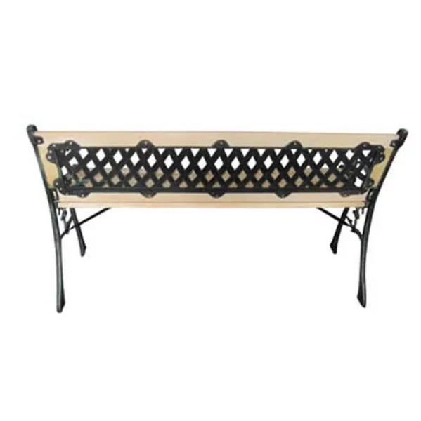 Banca de gradina, 122 cm, lemn