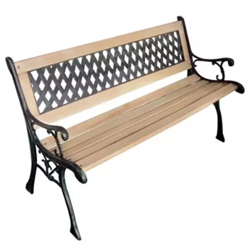 Banca de gradina, 122 cm, lemn