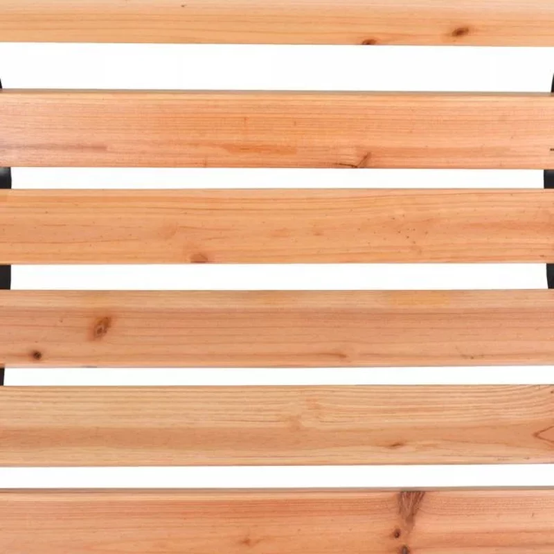 Banca de gradina, 122 cm, lemn